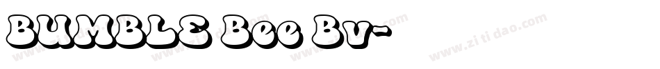 BUMBLE Bee Bv字体转换